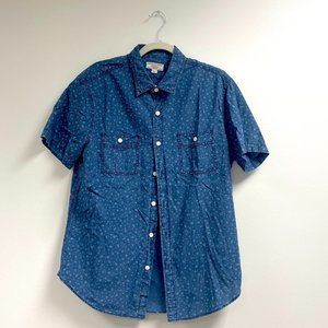 Wallace & Barnes Mens Short Sleeve Button Down